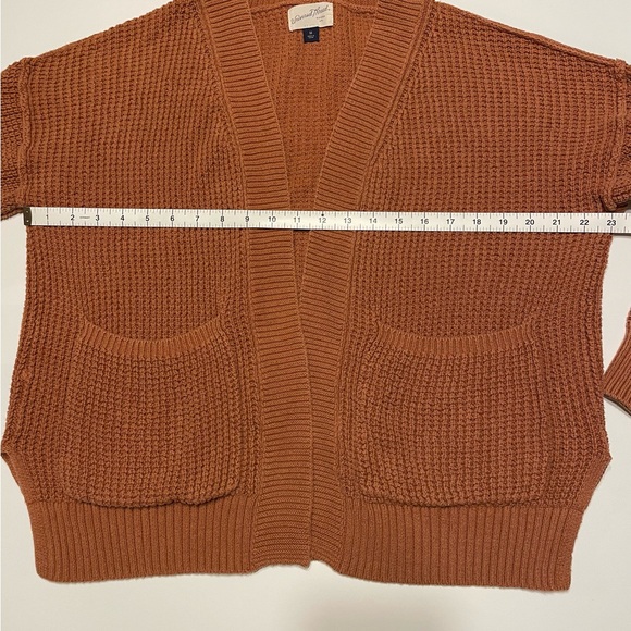 Universal Thread Rust Open-Front Cardigan - Picture 5 of 6